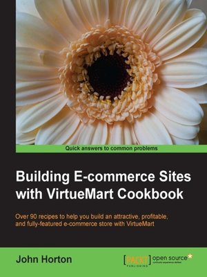 cover image of Building E-commerce Sites with VirtueMart Cookbook